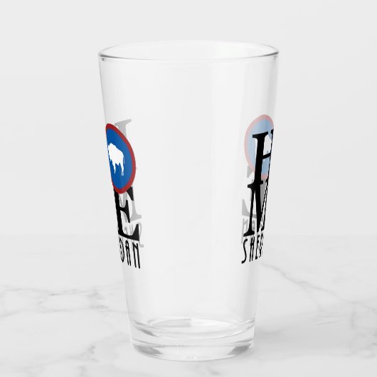 HOME Sheridan Wyoming Glas (Rechts)