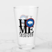 HOME Sheridan Wyoming Glas (Voorkant)