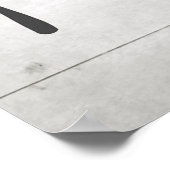 Home Sign Wall Art Poster (Hoek)