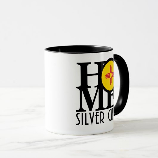 HOME Silver City 11oz Mok (Voorkant rechts)