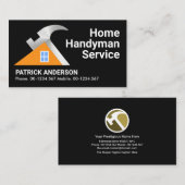 Home Silver Hammer Handyman Visitekaartje (Voorkant / Achterkant)