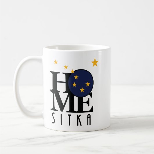HOME Sitka Alaska 11oz Koffiemok (Links)
