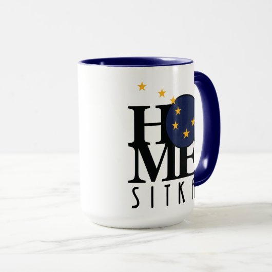 HOME Sitka Alaska 15oz Mok (Voorkant rechts)