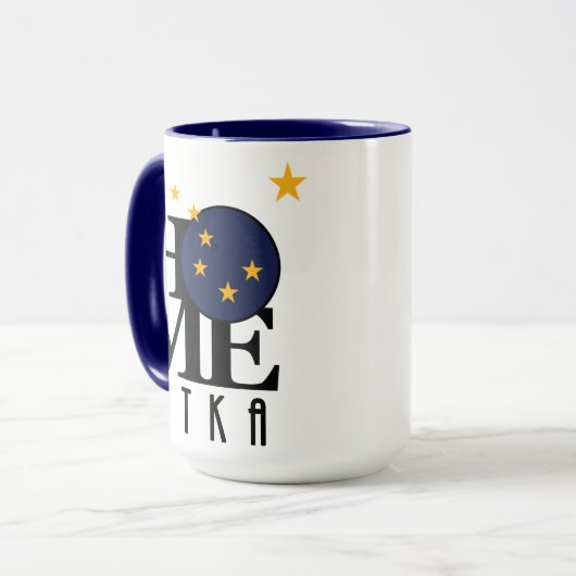 HOME Sitka Alaska 15oz Mok (Voorkant links)