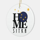 HOME Sitka Alaska Keramisch Ornament (Links)