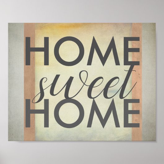 home snota poster typografie ontwerp (Voorkant)