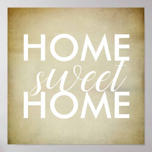 home snota poster typografie ontwerp (Voorkant)