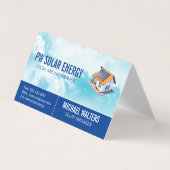 Home Solar | schone energie Visitekaartje (Voorkant)