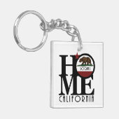 HOME Soquel California Sleutelhanger (Voorkant Links)