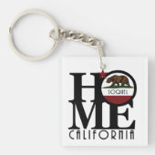 HOME Soquel California Sleutelhanger (Voorkant)