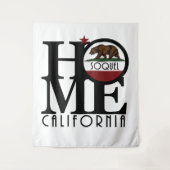 HOME Soquel California Wandkleed (Voorkant)