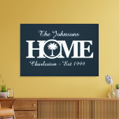  HOME South Carolina Canvas Afdruk (Insitu (Woonkamer))