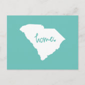 Home South Carolina Custom Color Briefkaart (Voorkant)