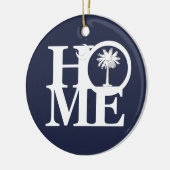 HOME South Carolina Keramisch Ornament (Links)