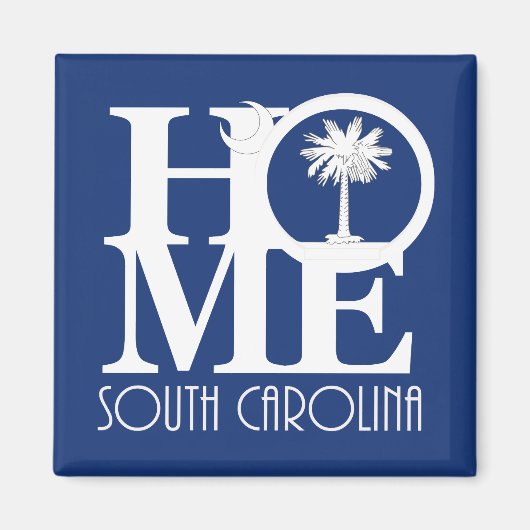 HOME South Carolina Magneet (Voorkant)