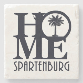 HOME Spartenburg SC Stenen Onderzetter