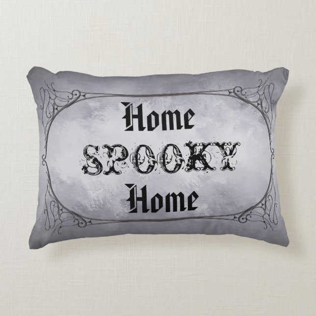 Home Spooky Home Accent Pillow 16 x 12 inch Decoratief Kussen (Voorkant)