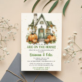 Home Spooky Home Halloween Feest Kaart