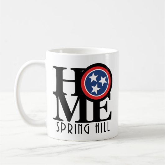 HOME Spring Hill Tennessee 11oz Koffiemok (Links)