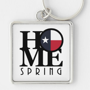 HOME Spring Texas Sleutelhanger