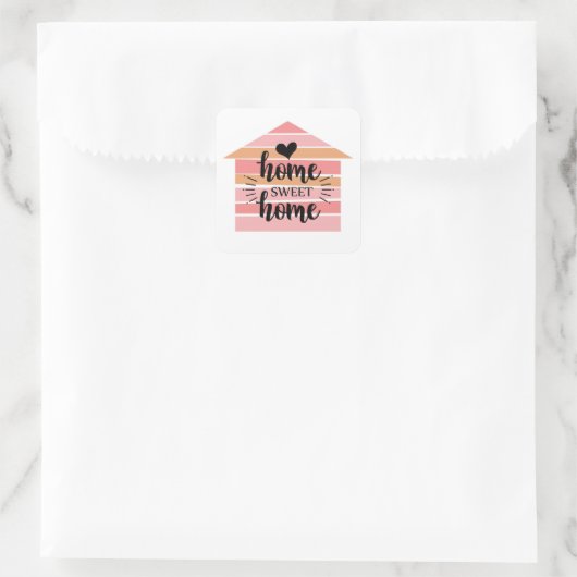 Home Square Sticker (Tas)