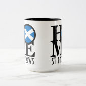 HOME St Andrews Scotland 15oz Tweekleurige Koffiemok (Center)