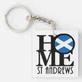 HOME St Andrews Scotland Sleutelhanger (Voorkant)