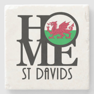 HOME St Davids Wales Stenen Onderzetter