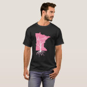 Home Staat Minnesota Roots T-shirt (Voorkant volledig)