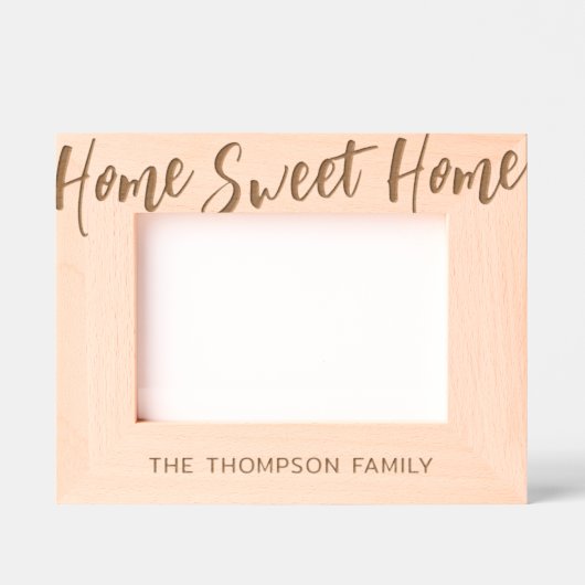 Home-startpunt Gegraveerde Lijstjes (Voorkant)