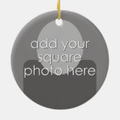 Home State Map Art - Custom Wedding Texas Keramisch Ornament (Achterkant)