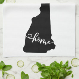 Home State Outline Heart New Hampshire Theedoek