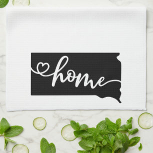 Home State Outline Heart South Dakota Theedoek