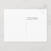 Home State Wedding Save the Date Texas Aankondigingskaart (Achterkant)