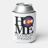 HOME Steamboot Springs Colorado Blikjeskoeler (Blikje Achterkant)