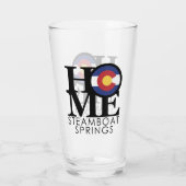 HOME Steamboot Springs Glas (Achterkant)