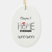 HOME STERKER SWFL ELGF NEST WOOHOO! SANTA HAT KERAMISCH ORNAMENT (Achterkant)