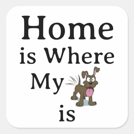 Home Sticker (Voorkant)