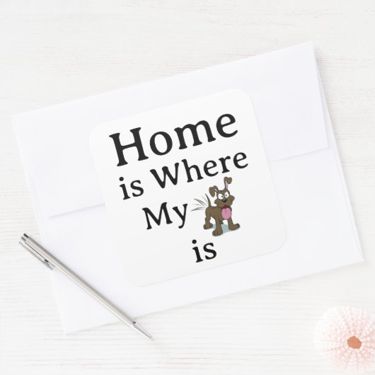 Home Sticker (Envelop)