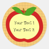 Home Stijl Apple Keuken Sticker (Voorkant)