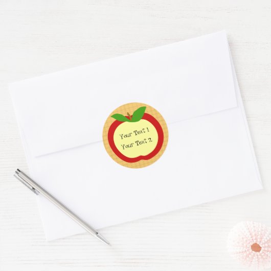 Home Stijl Apple Keuken Sticker (Envelop)