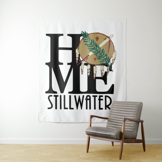 HOME Stillwater Oklahoma Wandkleed (In situ)