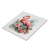 Home Strand Roze Flamingo Liefhebbers Crafting Bus Tegeltje (Zijkant)