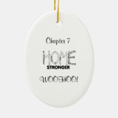 HOME STRONGER SWFL ELGF NEST BOOK WOOHOO! KERAMISCH ORNAMENT (Achterkant)