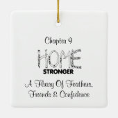 HOME STRONGER SWFL ELLE NEST ELLE EYE SPARKLE KERAMISCH ORNAMENT (Achterkant)