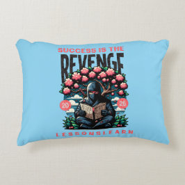 HOME SUCCESS REVENGE LESSONS LEARN ACCENT PILLOW  KUSSEN