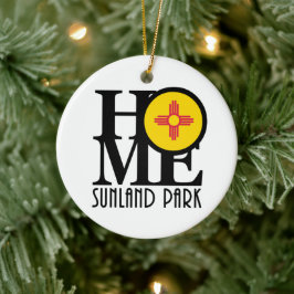 HOMe Sunland Park New Mexico Keramisch Ornament