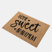 Home Sweet Appartement Welkom Mat Deurmat (Schuin)