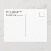 Home Sweet Asection New Address Photo Moving Aankondigingskaart (Achterkant)