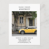 Home Sweet Asection New Address Photo Moving Aankondigingskaart (Voorkant)
